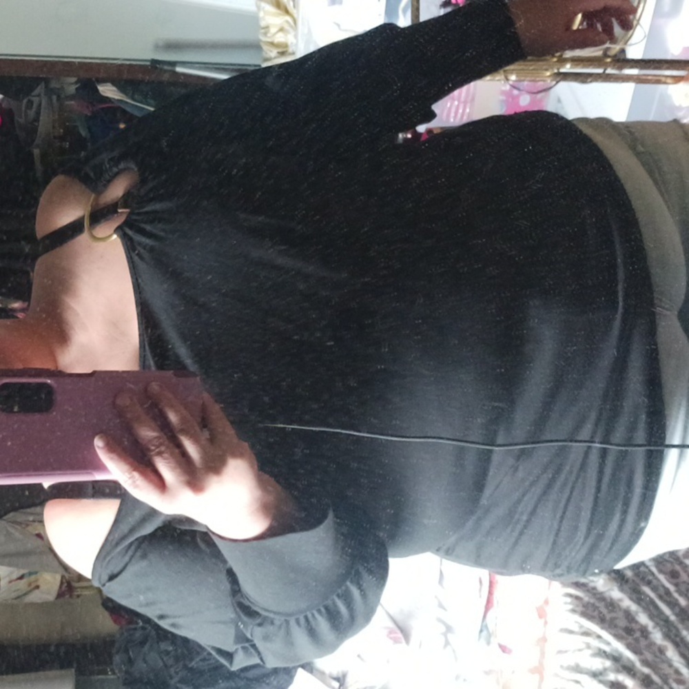 3x eyeshadow off shoulder top
